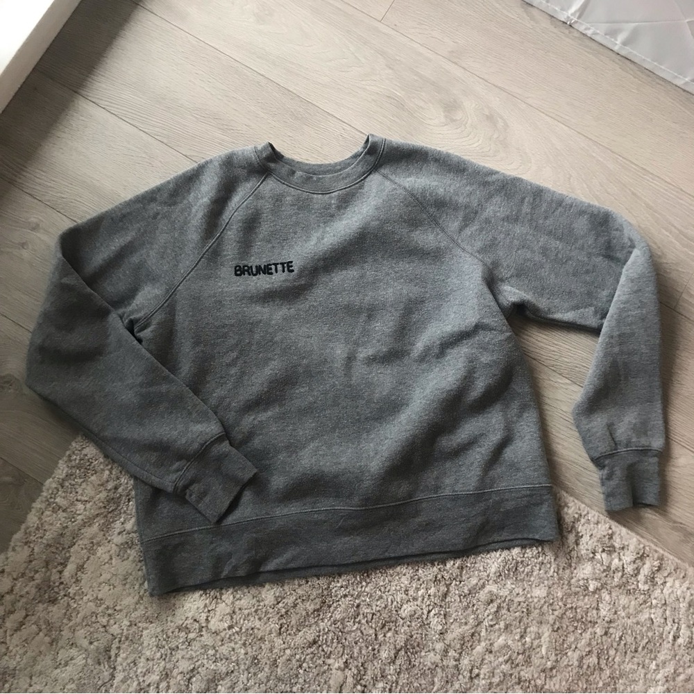 Brunette the Label crew neck sweatshirt